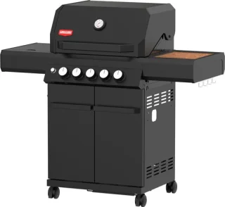 Grill Guru Burner 3 Gasbarbecue Zwart