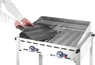HENDI Barbecue 2 Branders RVS 11,6kW