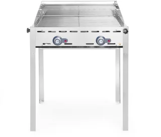 HENDI Barbecue 2 Branders RVS 11,6kW