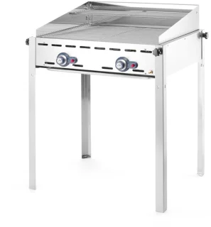 HENDI Barbecue 2 Branders RVS 11,6kW