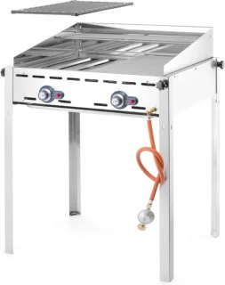 HENDI Barbecue 2 Branders RVS 11,6kW