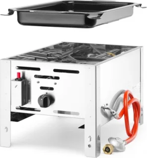 HENDI Gasbarbecue Compact RVS 5,8 kW
