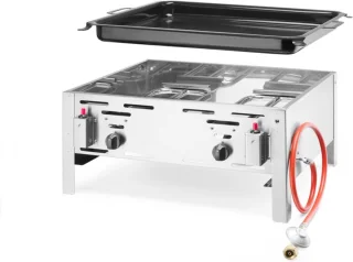 HENDI Gasbarbecue Roestvast Staal 11,6kW
