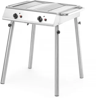 HENDI Gasgrill 2 Branders Roestvrij Staal 770x710x870 mm