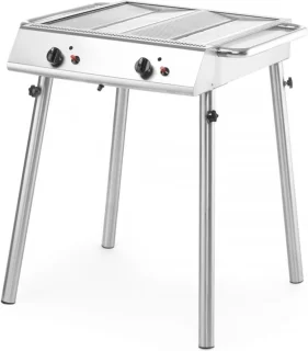 HENDI Gasgrill 2 Branders Roestvrij Staal 770x710x870 mm