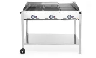 HENDI Green Fire barbecue 3 branders