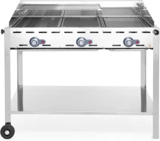 HENDI Green Fire barbecue 3 branders