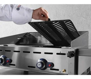HENDI Green Fire barbecue 3 branders