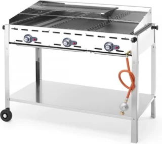 HENDI Green Fire barbecue 3 branders
