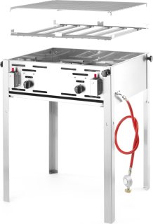 HENDI Roast-Master Maxi barbecue roestvrij staal 11kW