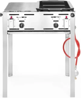 HENDI Roast-Master Maxi gasbarbecue roestvast staal