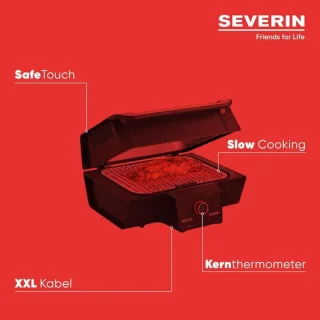 HomebyNicole SEVO GT Elektrische tafelgrill