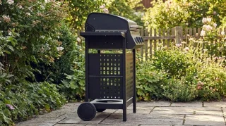 House&Garden xxl rvs grillwagen gasbarbecue 4 branders