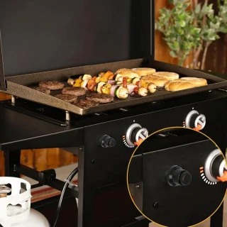 JGS Premium Knop en Reservedoppen Set voor Gasbarbecue