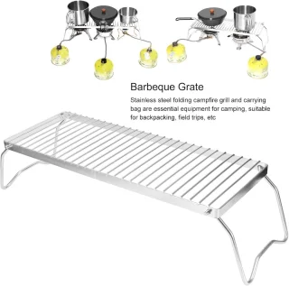 JHubers Goods Opvouwbare Kampvuurgrill