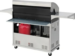 Juskys BBQ Minnesota 7-Pits RVS Gasgrill