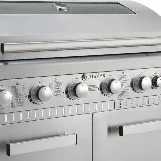 Juskys BBQ Minnesota 7-Pits RVS Gasgrill