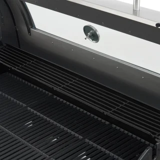 Juskys BBQ Minnesota 7-Pits RVS Gasgrill