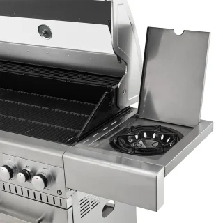 Juskys BBQ Minnesota 7-Pits RVS Gasgrill