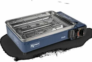 Kampa Sizzle Barbecue Zilver