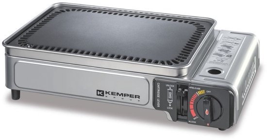 Kemper Plancha grill draagbaar: compacte krachtpatser voor onderweg