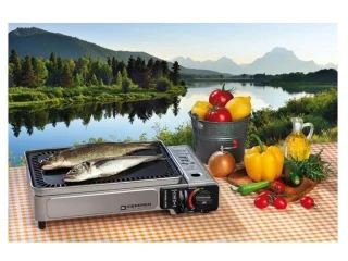 Kemper Smart Grill Plancha - draagbare gasbarbecue