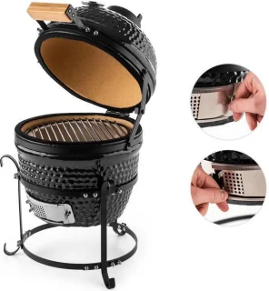 Klarstein Princesize Kamado Keramische Barbecue Zwart