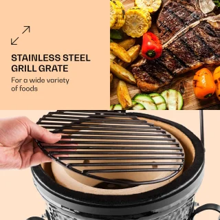 Klarstein Princesize Kamado Keramische Barbecue Zwart