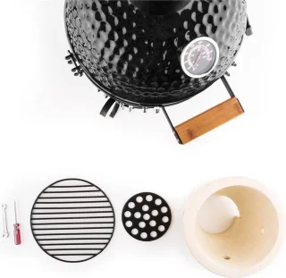 Klarstein Princesize Kamado Keramische Barbecue Zwart