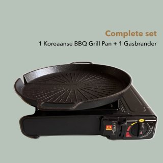 Wat vinden we goed aan de Koreaanse BBQ Grillpan Set (Ø32 cm)