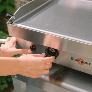 Krampouz PFSB2MA-KR buiten grill 2 zones