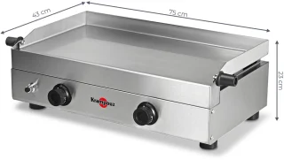 Krampouz PFSV2MA-KR Propaan Grill Buiten
