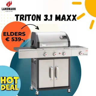 LANDMANN GasBBQ Triton 3.1 MAXX PTS Gasgrill