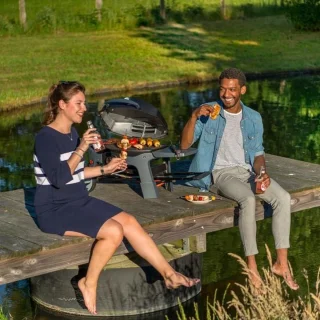 LANDMANN Pantera 1.0 Gasbarbecue Tafelmodel Zwart