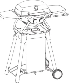 Landmann Pantera 2.0 Tafelmodel GasBBQ