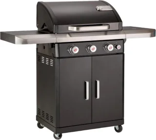 Landmann Rexon PTS 3.1 3-pits gasbarbecue zwart