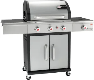 Landmann Triton PTS 3.1 Gasbarbecue 4-Branders Zilver