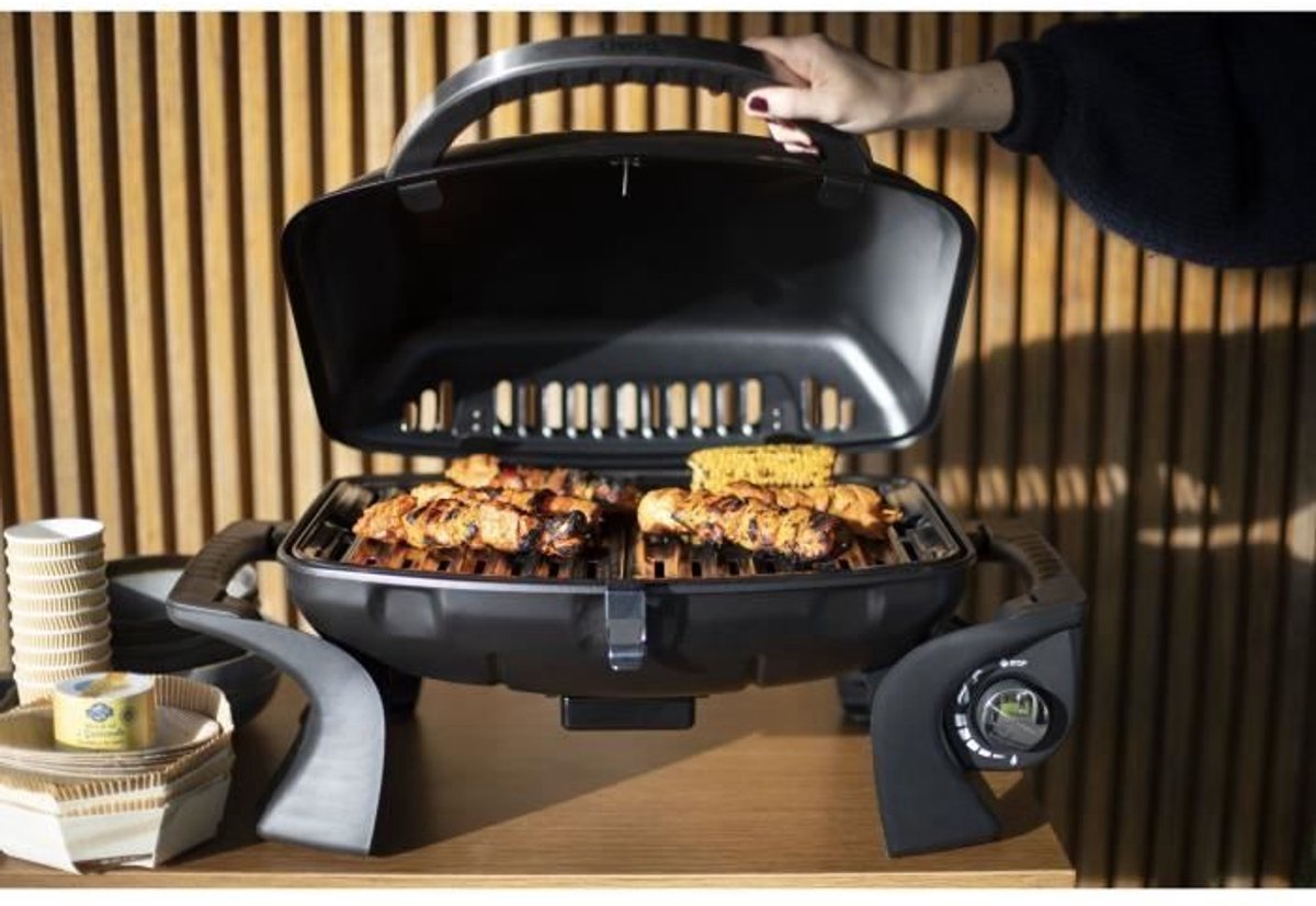 Wat vinden we goed aan de LIVOO DOC275 draagbare gasbarbecue staal 50x37,5 cm