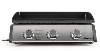 Livoo Plancha Gas DOC277 — compacte krachtpatser voor 6–8 personen