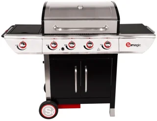 MANHATTAN 450GPI Gas Barbecue 4 Branders