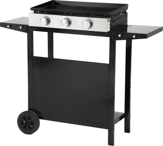MÉRIDA gasbakplaat 3 branders met wagen review