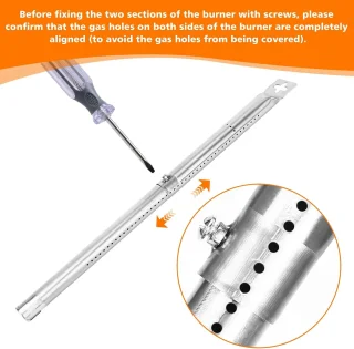 Merkloze universele BBQ-gasbrander (3 stuks)