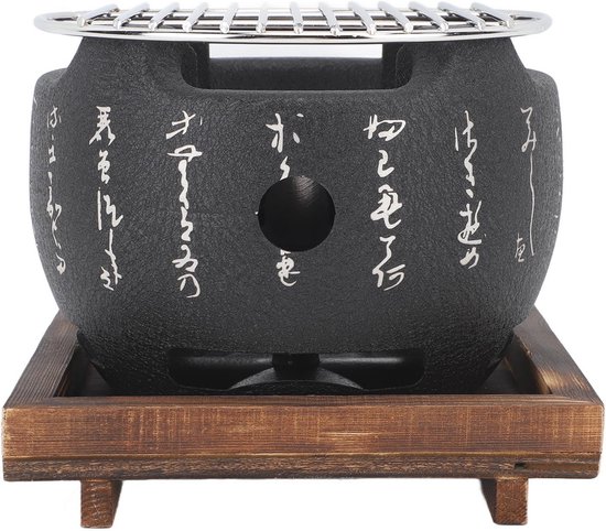 Mini BBQ Grill Aluminium Draagbaar Houtskool review