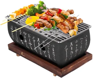 Mini Hibachi houtskoolbarbecue Japanse stijl