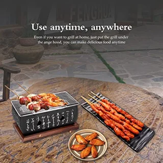 Mini Hibachi houtskoolbarbecue Japanse stijl