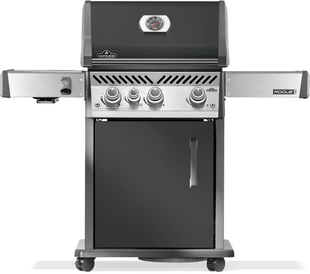 De Napoleon Rogue PRO 425 SIB Charcoal Grey Grill in één oogopslag