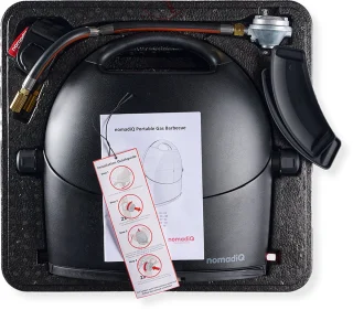 nomadiQ BOATING gasbarbecue pakket