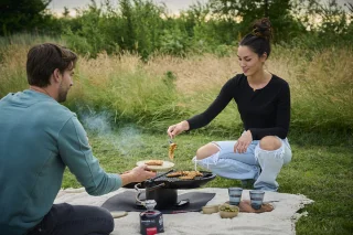 nomadiQ BOATING gasbarbecue pakket