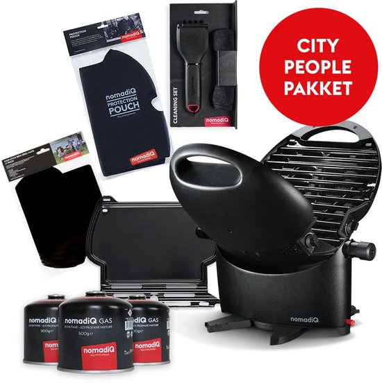 nomadiQ CITY gasbarbecue pakket