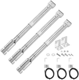 Omgoods BBQ vervangende RVS branders (3-pack)